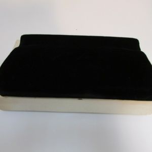 Vintage Bobbie Jerome Black Velvet Clutch